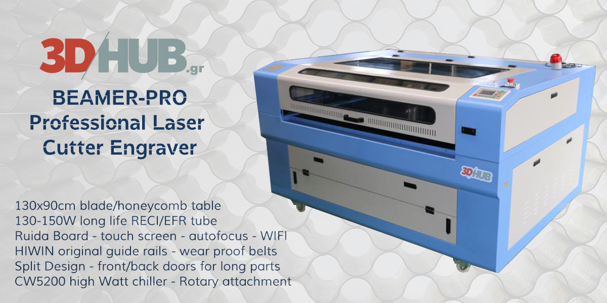 Beamer Pro 150W Laser Cutter Engraver 3DHUB.gr