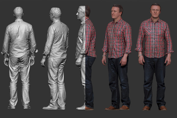 3D Full Body Scan 3dhub.gr