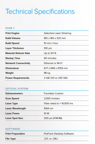 Formlabs Fuse 1 SLS Nylon 3D Printer 3DHUB.gr