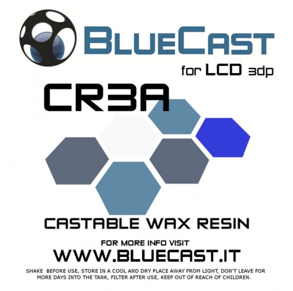 Bluecast Cr3a LCD castable resin 3DHUB.gr