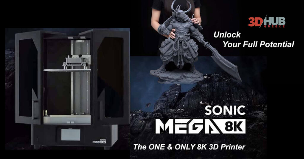 Phrozen Sonic MEGA 8K 3D Printer 3DHUB.gr