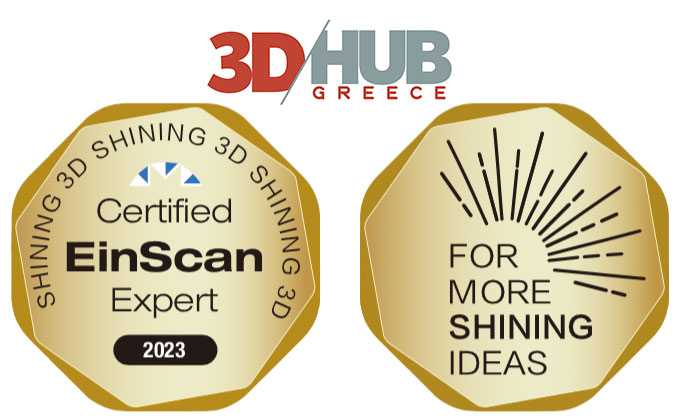 Shining3D Certified EinScan Expert 3DHUBgr